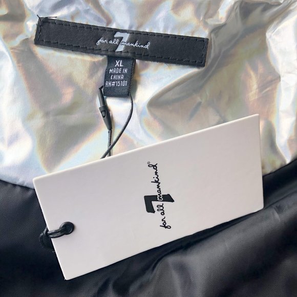 7 For All Mankind Hooded Belted Down Parka - Picture 5 of 8